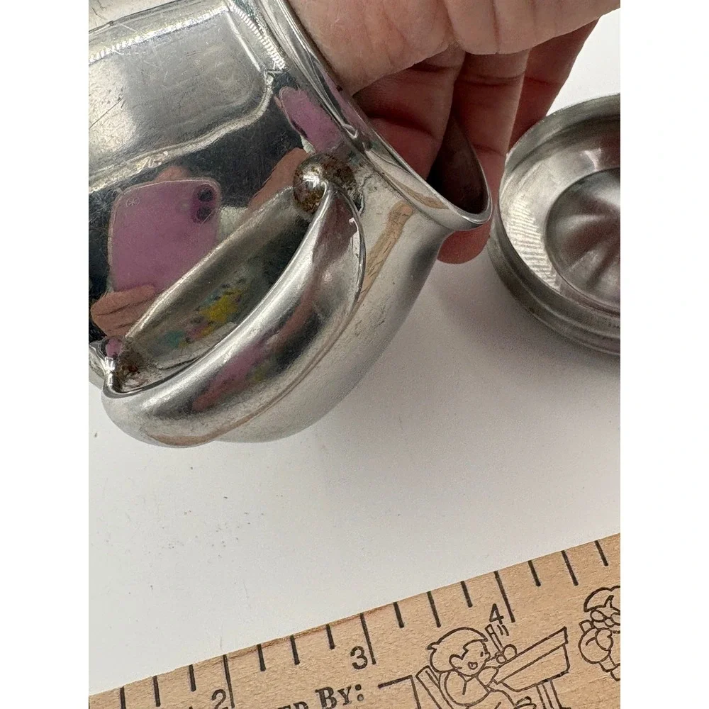 USAMD Albert Pick Co Lifetime Stainless Steel Coffee Tea Military 1920 Antique